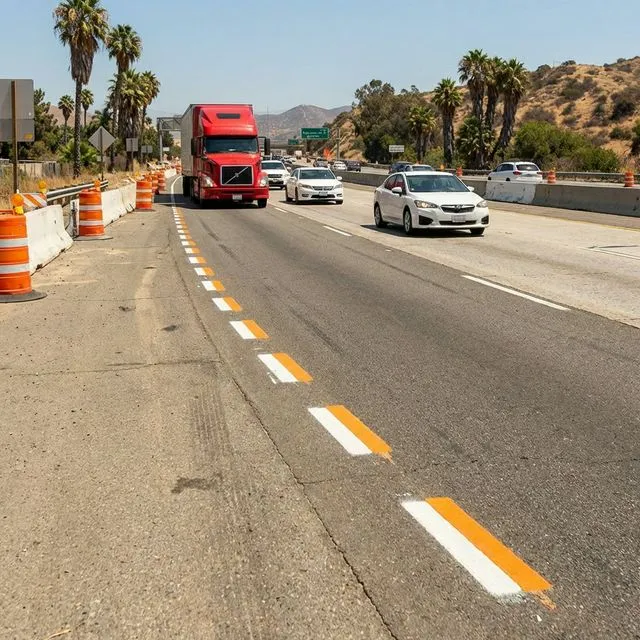 California Highway Striping: What Yellow, White & Orange Lines Mean