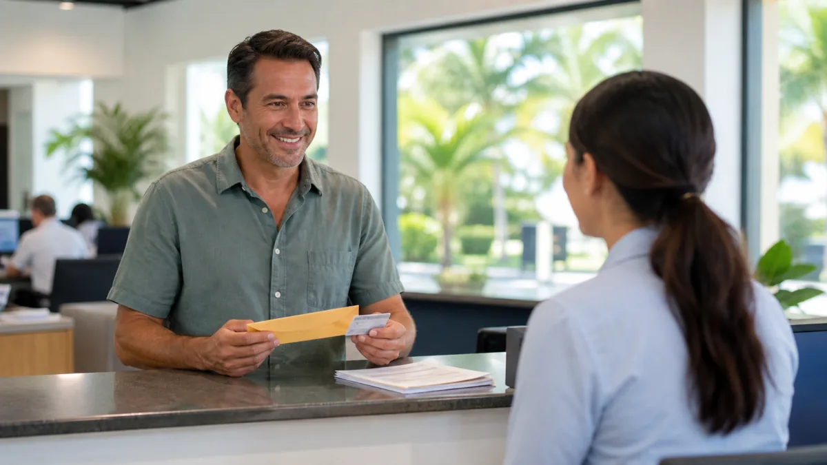 Florida driver license renewal form and FLHSMV document checklist
