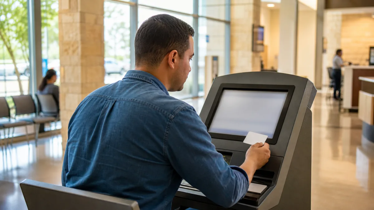 Texas driver license renewal notice and DPS application documentation