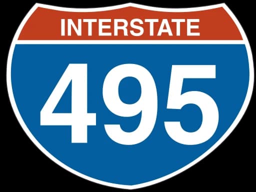Official United States 3-Digit Interstate (Loop or Spur) Road Sign