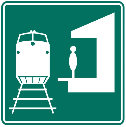 Official United States Hiking Trail / Nature Area Road Sign