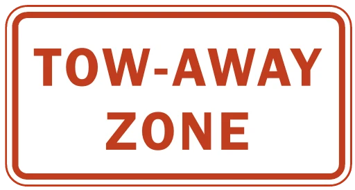 Official United States Emergency Parking Only Road Sign