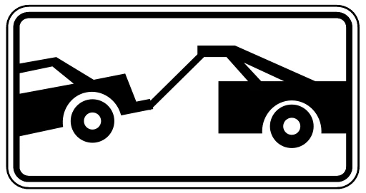 Official United States Emergency Stopping Only Road Sign
