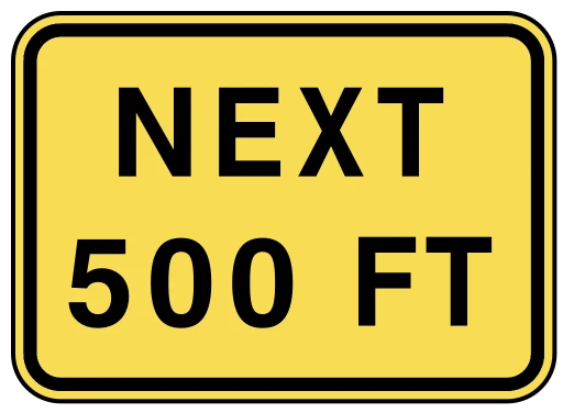 Official United States Advance Street Name Plaque Road Sign