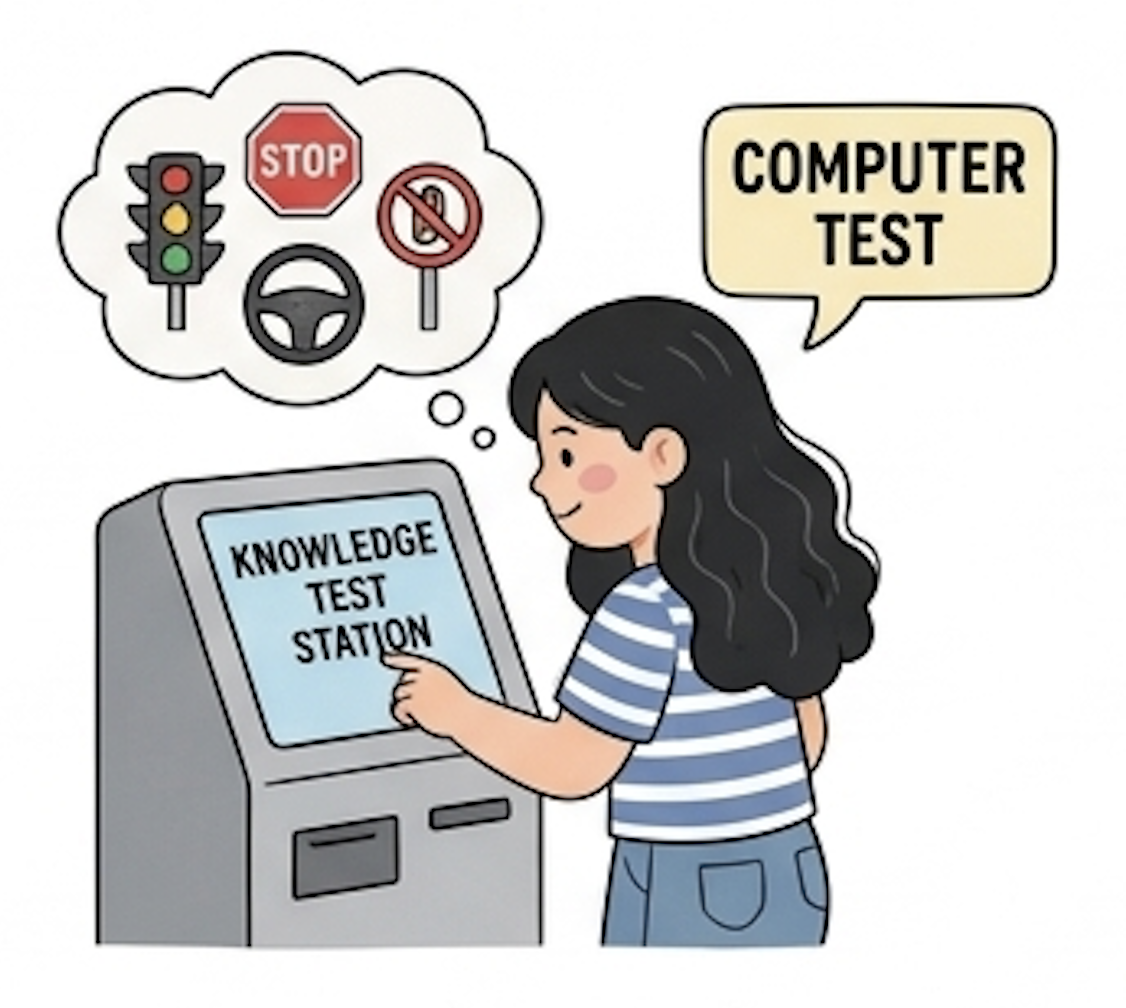 Wisconsin DOT Knowledge Test Station